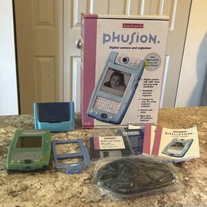 Vintage VTECH  American Girl Phusion Handheld PDA Organizer Camera Tested Rare